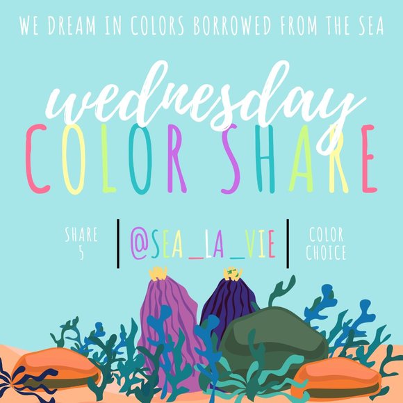 CLOSED • Wed July 29 • Color Share 5 Group 🐚 - Picture 2 of 3